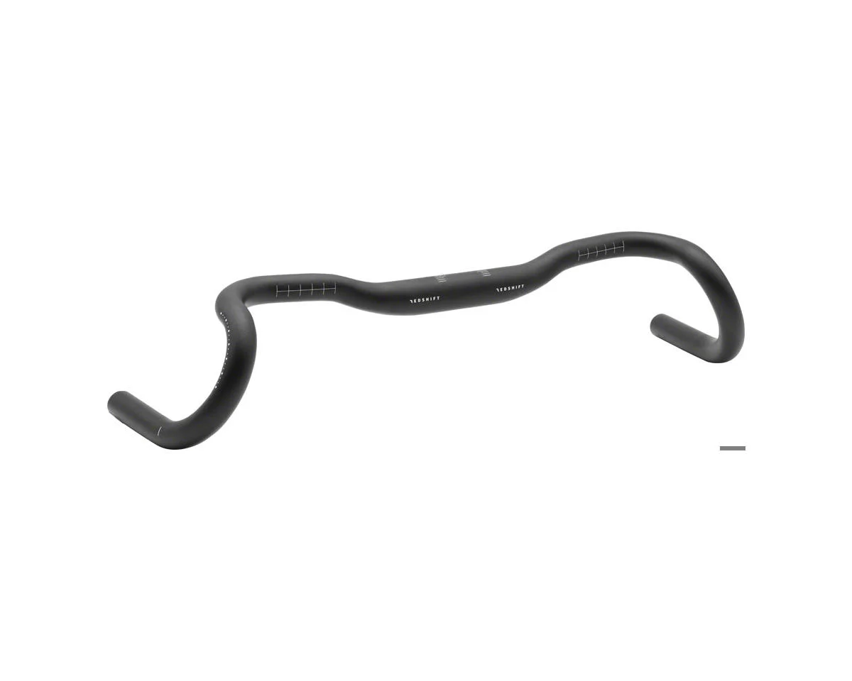 Redshift Sports Kitchen Sink Road Drop Handlebar (Black) (31.8mm) (53cm) (25° Flare)